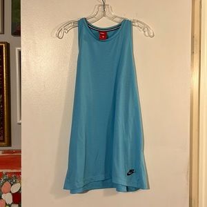 Nike peacock blue tank